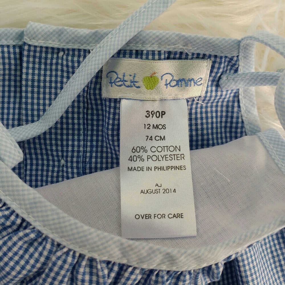 Petit Pomme Girls 12m 2 piece set - Picture 4 of 5
